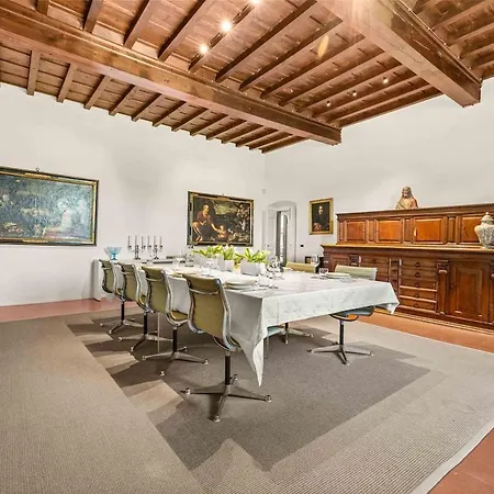 빌라 Elegant Florence Villa, Panoramic View And Pool 바뇨아리폴리